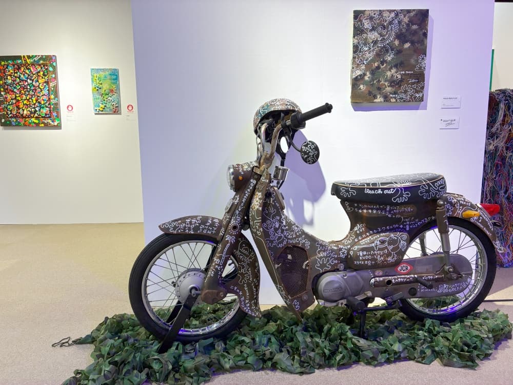 木梨憲武展 大阪 所さんにもらったバイク