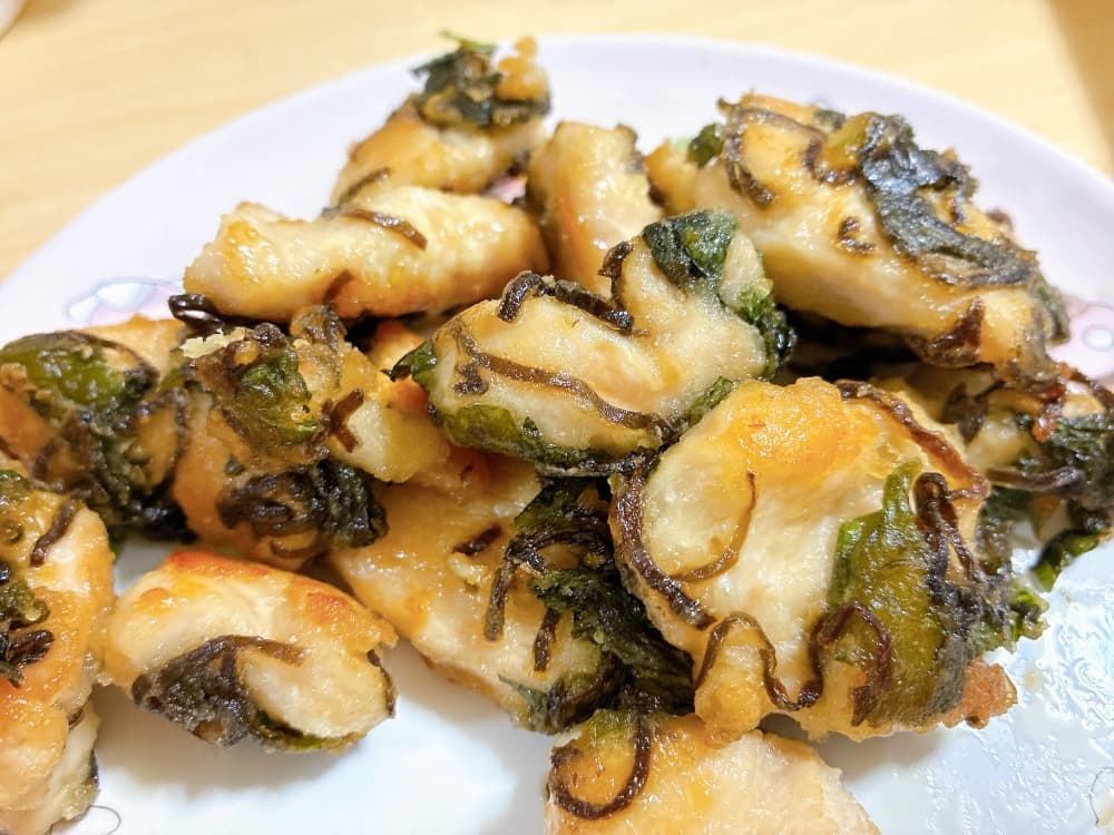 大葉の塩こんからあげ