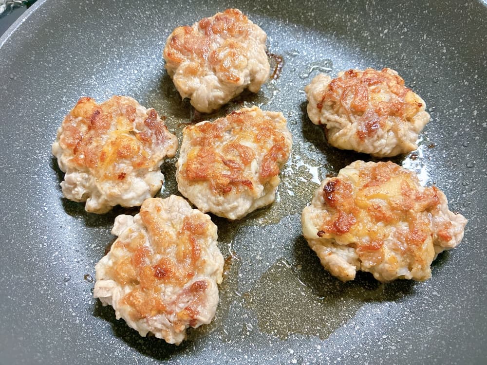 さらにカリッと焼けたところ
