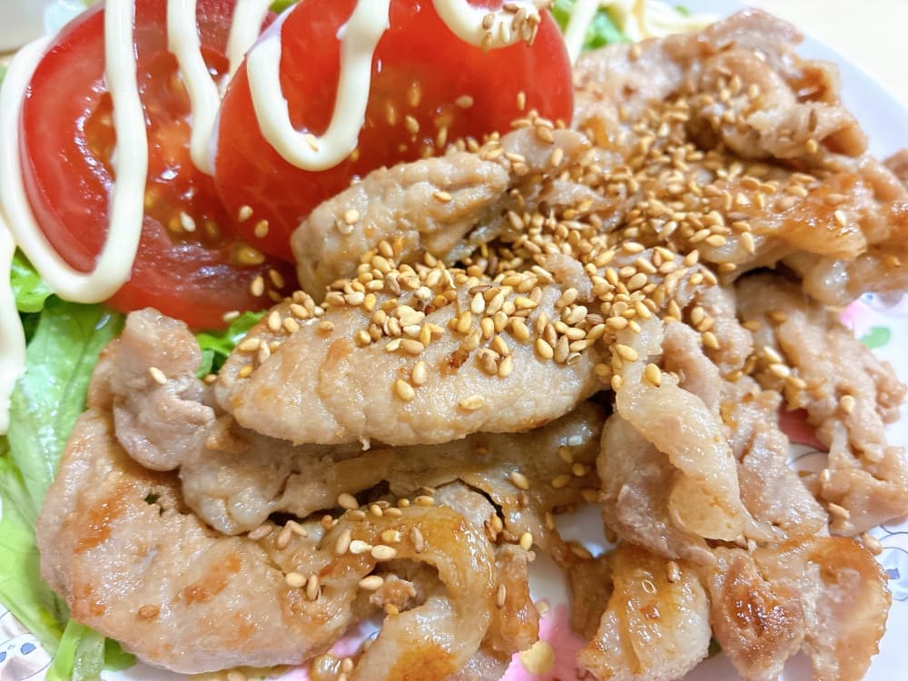 豚のしょうが焼き