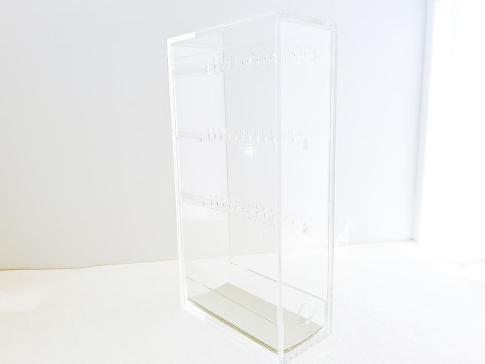 無印良品｜アクリルネックレス・ピアススタンド