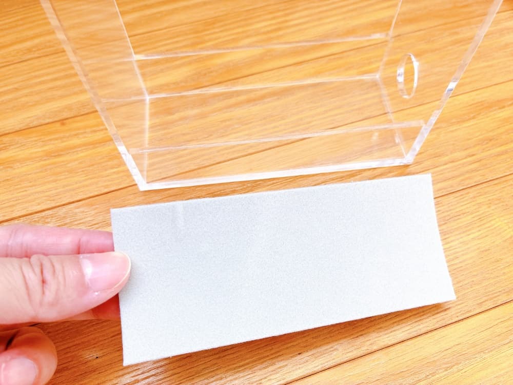 無印良品｜アクリルネックレス・ピアススタンド